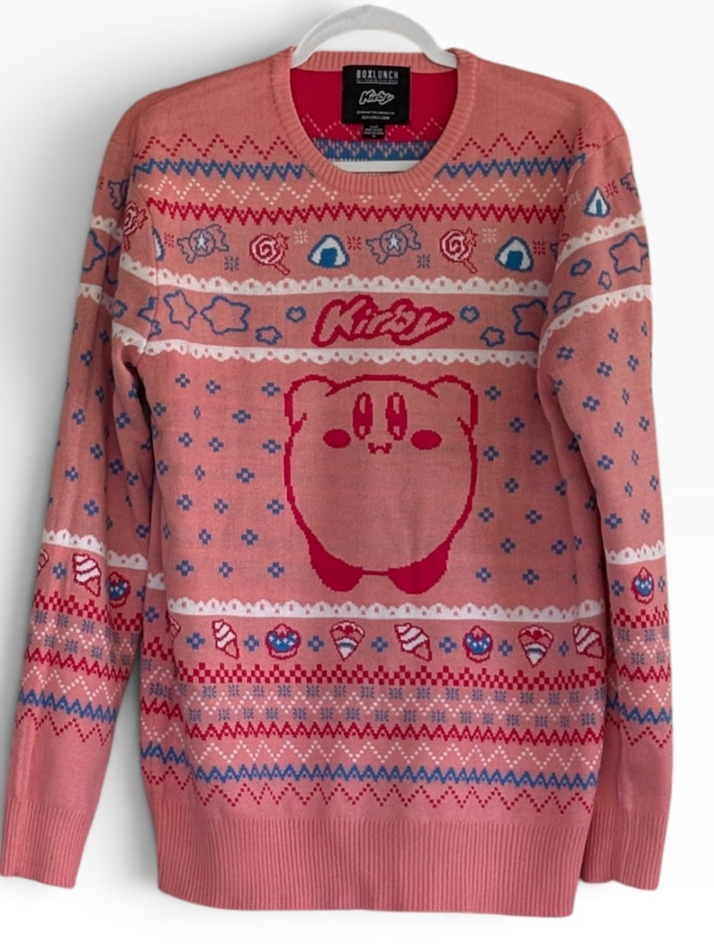 Nintendo Kirby Portrait Holiday Sweater - BoxLunch Exclusive Size M
-